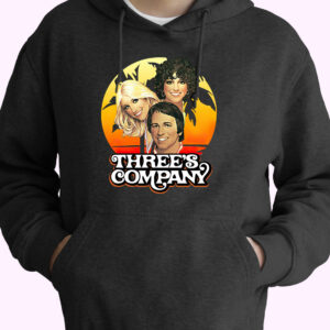 Three’s Company Classic 90s 70s Basic Hoodie