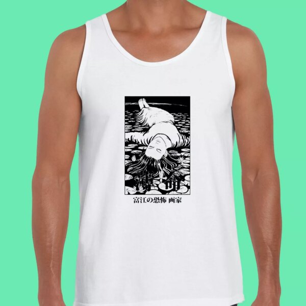 Tomie Junji Ito Uzumaki Horror Anime Manga Summer Tank Top