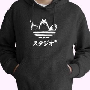 Totoro Studio Ghibli Soot Sprites Anime Tb 70s Basic Hoodie