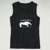 Track And Field Sport Runners Graphic Tank Top