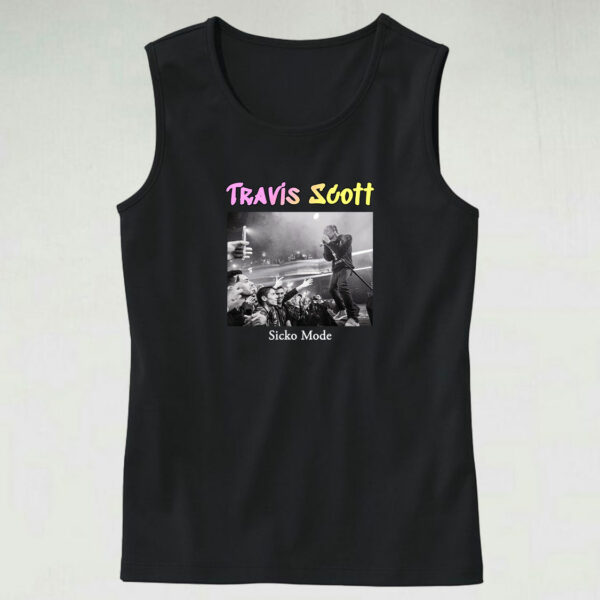 Travis Scott Sicko Mode Hip Hop Tank Top