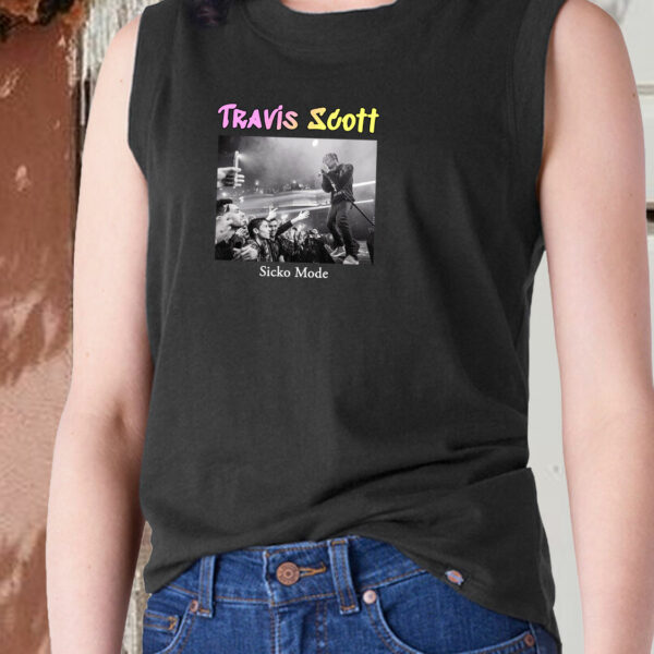 Travis Scott Sicko Mode Hip Hop Tank Top