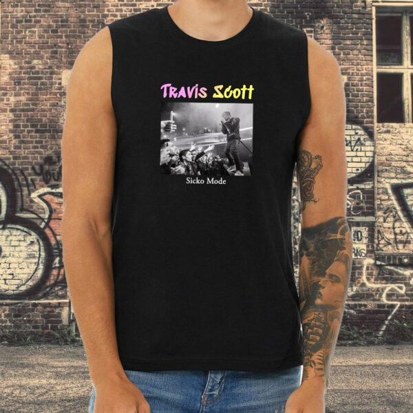 Travis Scott Sicko Mode Hip Hop Tank Top
