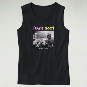 Travis Scott Sicko Mode Hip Hop Tank Top 4