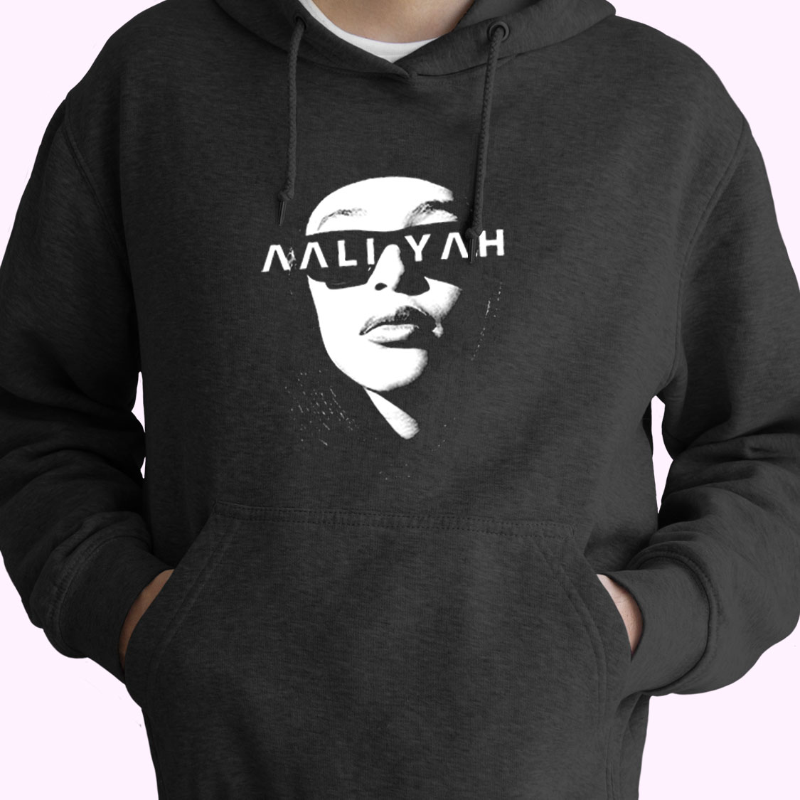 Trendy Homage Aaliyah Girl Rapper Photoshoot Hoodie Style Trendy Homage Aaliyah Girl Rapper Photoshoot Hoodie Style