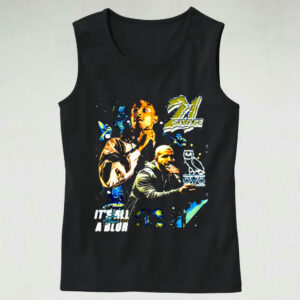 Trendy Tank Top Drake 21 Savage It’s All Tour A Blur Design