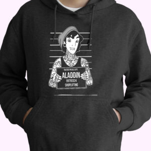 Twisted Punk Disney Aladdin Mugshot Essential Hoodie