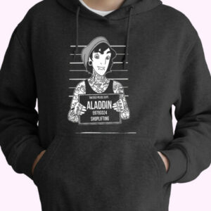 Twisted Punk Disney Aladdin Mugshot Essential Hoodie