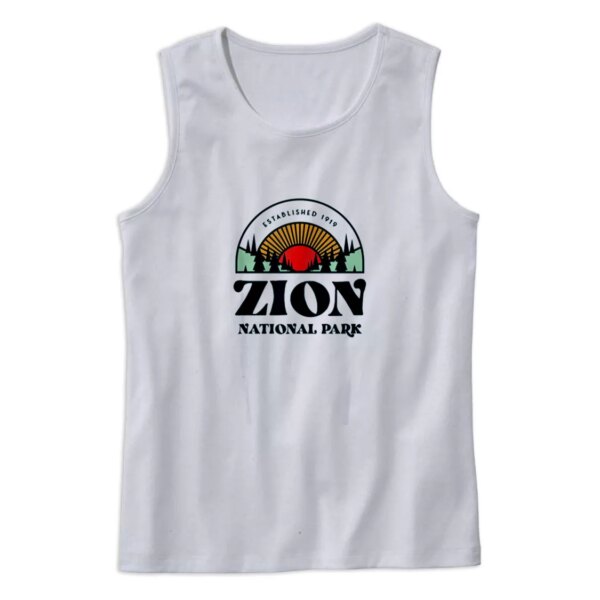 Utah Zion National Park Earth Day Tank Top