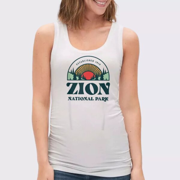 Utah Zion National Park Earth Day Tank Top