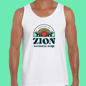 Utah Zion National Park Earth Day Tank Top 3
