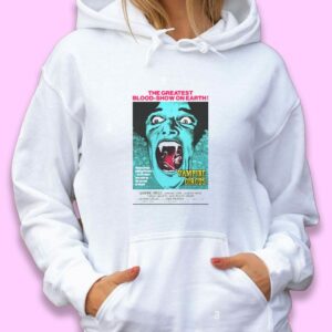 Vampire Circus Retro Horror Trendy Hoodie
