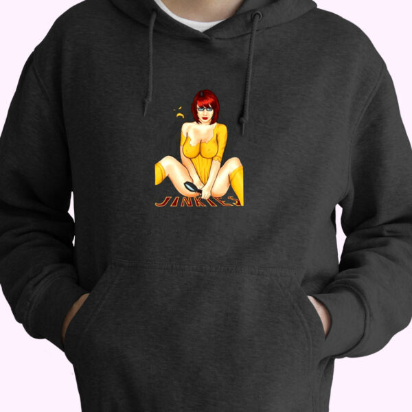 Velma Ghost Halloween Scooby Doo Sexy Ahegao Essential Hoodie