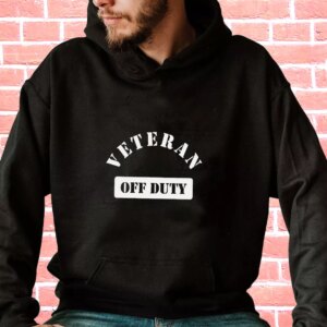 Veteran Off Duty Old Hoodie Veterans Day 3