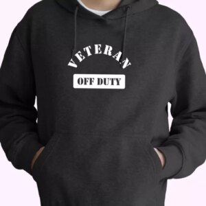 Veteran Off Duty Old Hoodie Veterans Day 4