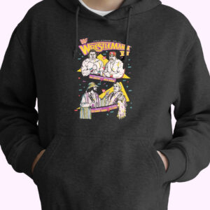 Vintage 1994 Wrestlemania Viii Hoodie Design