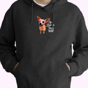 Vintage 1998 Taco Bell Yo Quiero Taco Hoodie Design