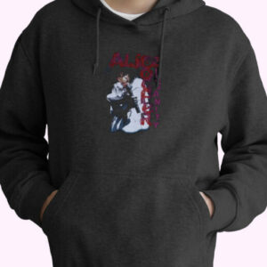 Vintage 1999 Alice Cooper Insanity Hoodie Design