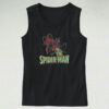 Vintage 80’s Spiderman Doc Octopus Tank Top Design