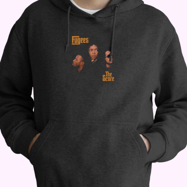 Vintage 90’s Fugees The Score Rap Hoodie Design