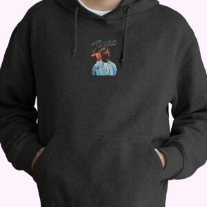 Vintage 90s Retro 2pac Hoodie Design