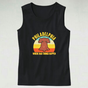Vintage Colorado Skyline Flag Graphic Tank Top