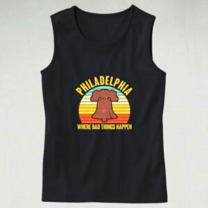 Vintage Colorado Skyline Flag Graphic Tank Top