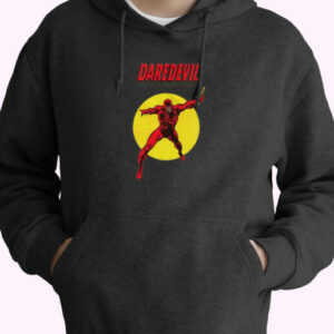 Vintage Daredevil The Man Without Fear Hoodie Design