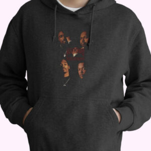 Vintage Death Row Lineup Hoodie Design