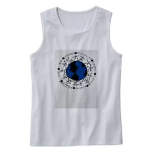 Vintage Justice Equality Unity Peace Earth Day Tank Top 4