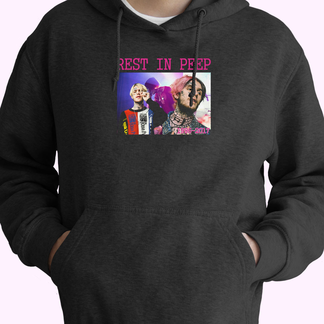Vintage Lil Peep Rest In Peace Retro Hoodie Design Vintage Lil Peep Rest In Peace Retro Hoodie Design