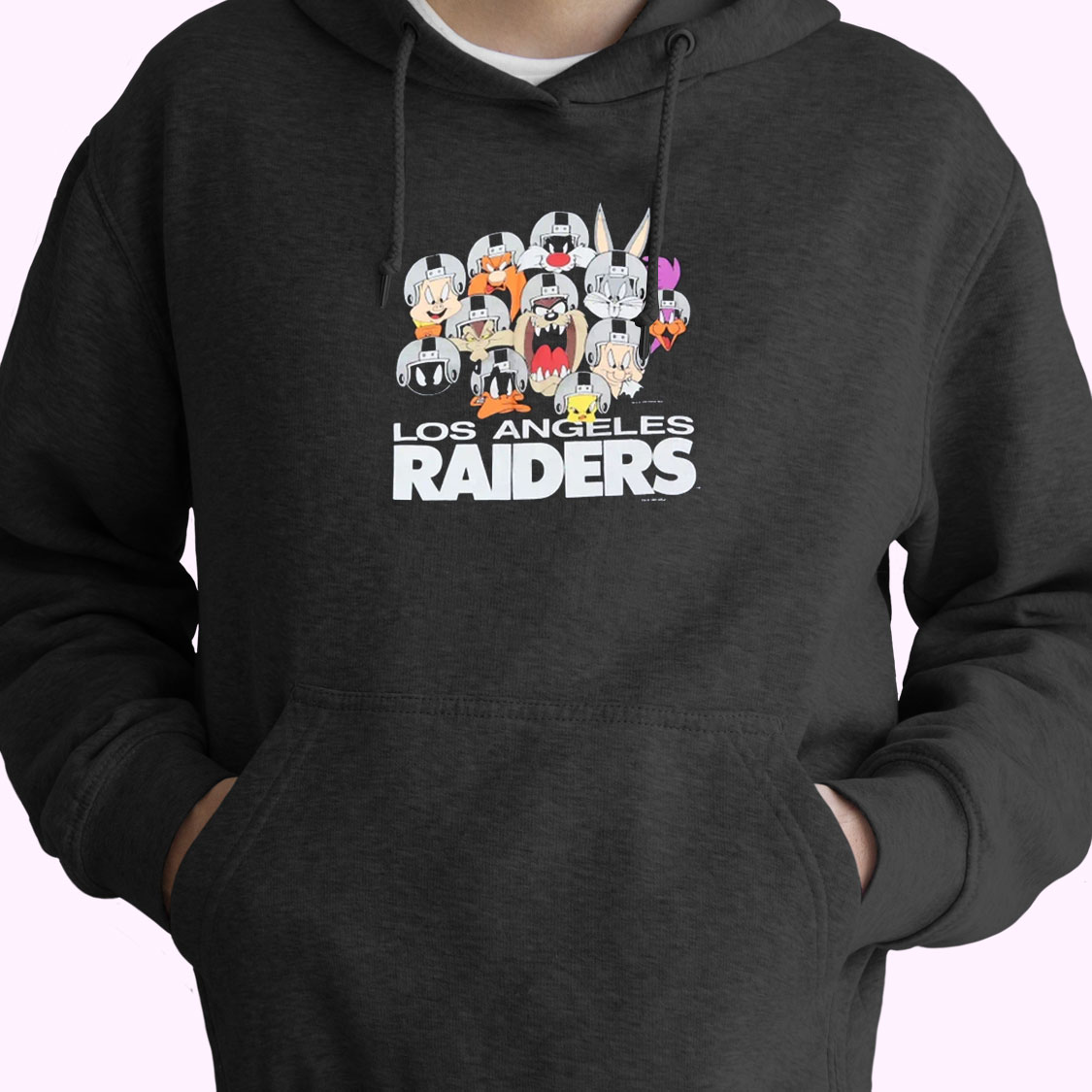 Vintage Looney Tunes La Raiders Parody Hoodie Design Vintage Looney Tunes La Raiders Parody Hoodie Design