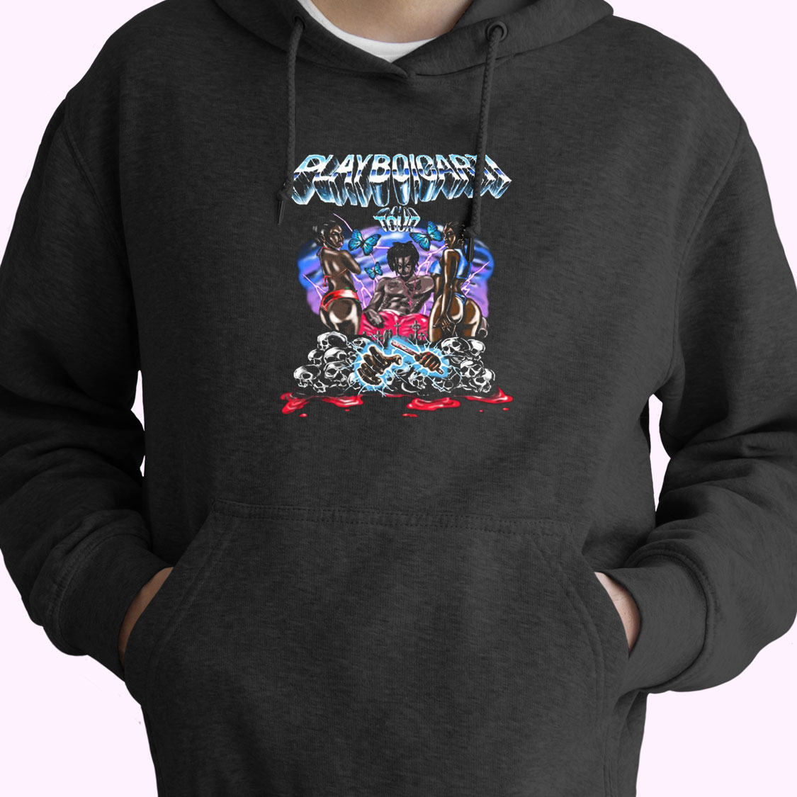 Vintage Playboi Carti Tour Merch Hoodie Design Vintage Playboi Carti Tour Merch Hoodie Design