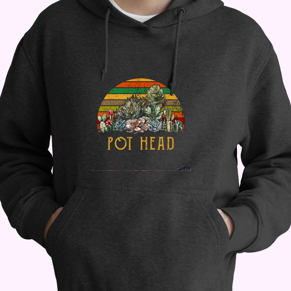 Vintage Pod Head Succulent Essential Hoodie Vintage Pod Head Succulent Essential Hoodie