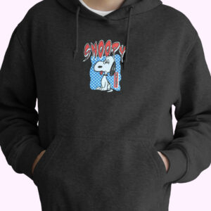 Vintage Retro Peanuts Snoopy Hoodie Design