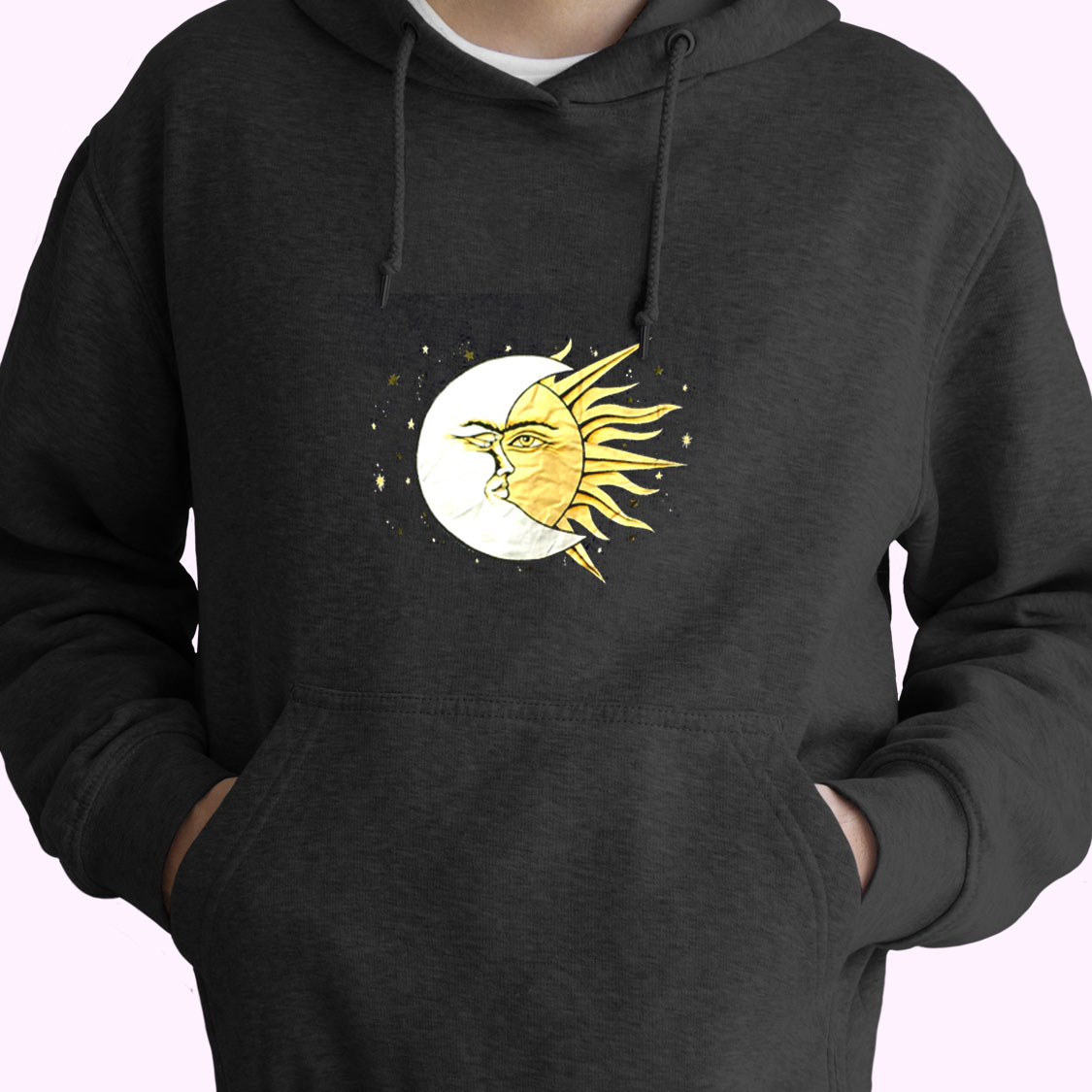 Vintage90s Sun And Moon Essential Hoodie Vintage90s Sun And Moon Essential Hoodie