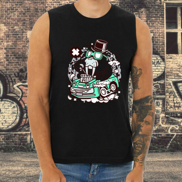 Walrus Hotrod Graphic Tank Top