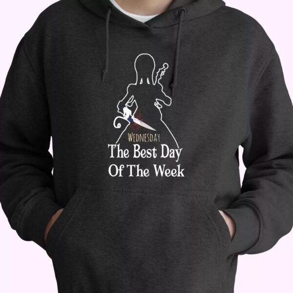 Wednesday Addams The Best Day Of The Week Trendy Hoodie