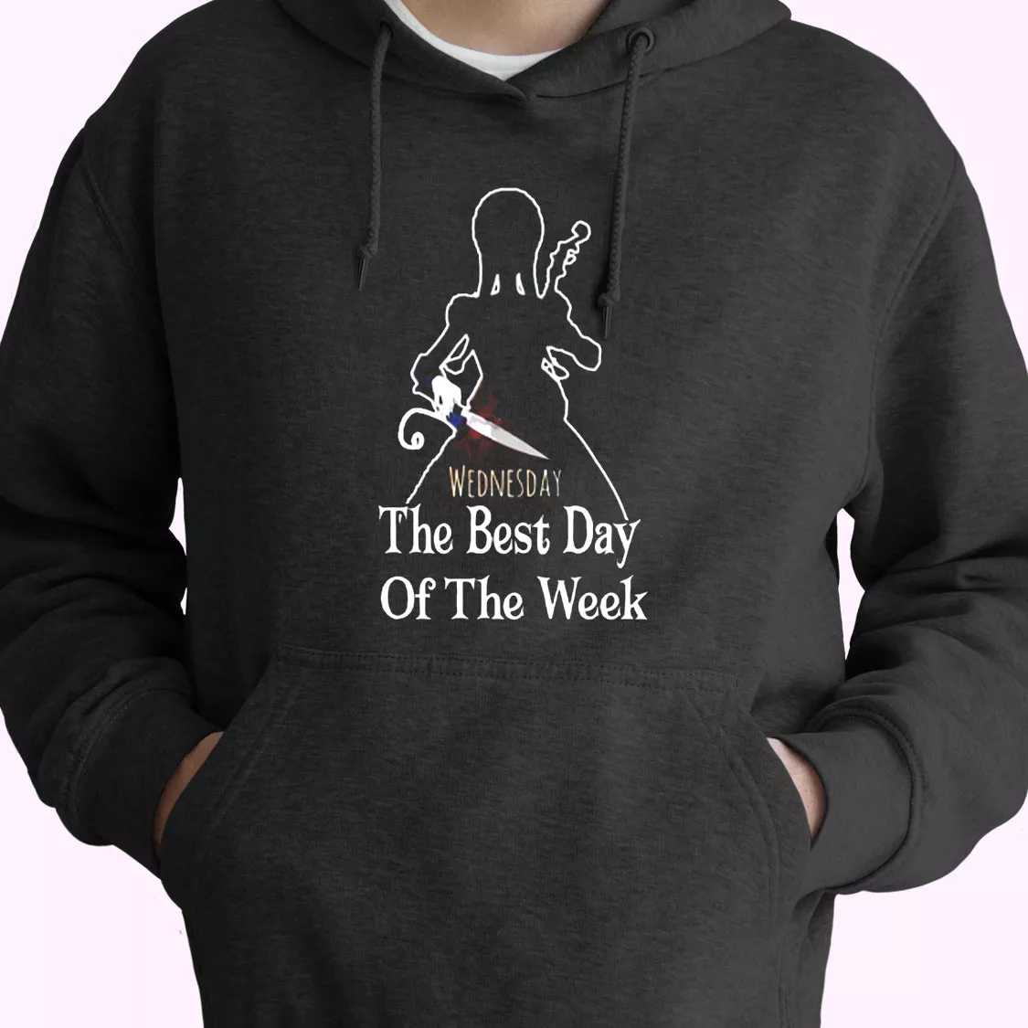 Wednesday Addams The Best Day Of The Week Trendy Hoodie Wednesday Addams The Best Day Of The Week Trendy Hoodie