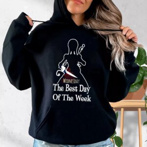 Wednesday Addams The Best Day Of The Week Trendy Hoodie