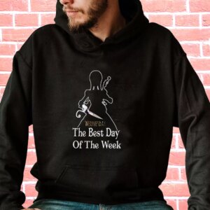 Wednesday Addams The Best Day Of The Week Trendy Hoodie 3