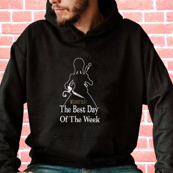 Wednesday Addams The Best Day Of The Week Trendy Hoodie