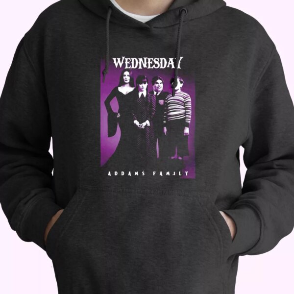 Wednesday Addams family all cast Trendy Hoodie