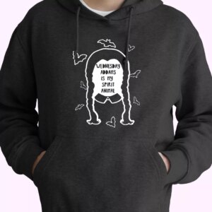 Wednesday Addams is my spirit animal Trendy Hoodie