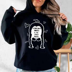 Wednesday Addams is my spirit animal Trendy Hoodie