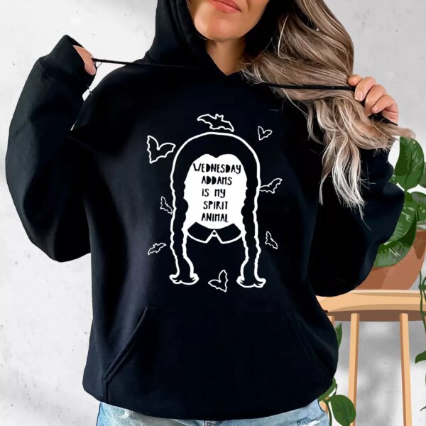 Wednesday Addams is my spirit animal Trendy Hoodie