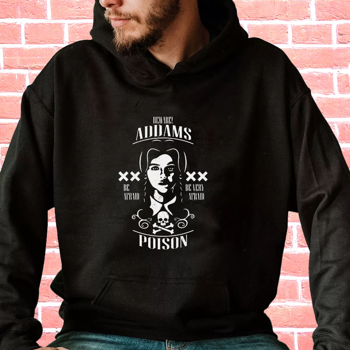 Wednesday Beware Addams Poison Trendy Hoodie Wednesday Beware Addams Poison Trendy Hoodie