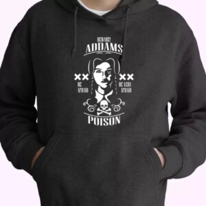 Wednesday Beware Addams Poison Trendy Hoodie 4