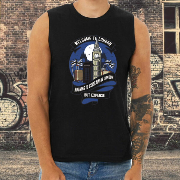 Welcome To London Graphic Tank Top