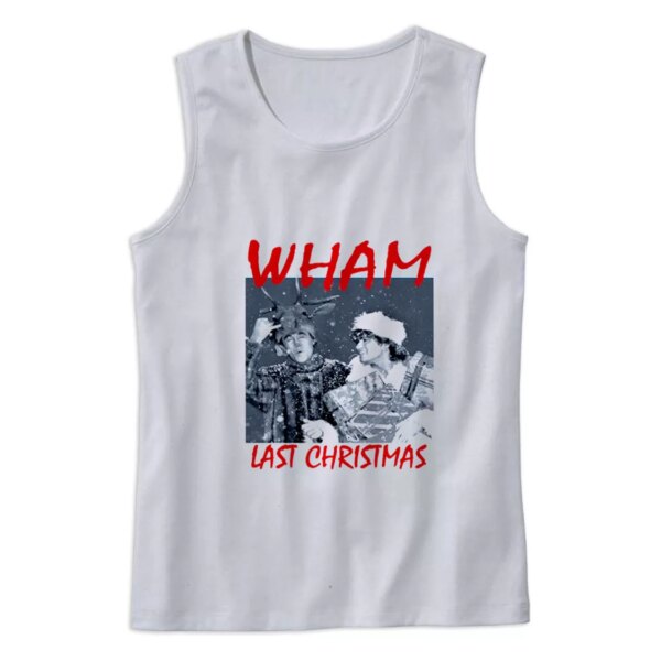 Wham Last Christmas Gym Christmas Tank Top